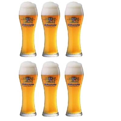 Afbeelding van Weihenstephaner Bierglas Weizen 500 ml 6 Stuks