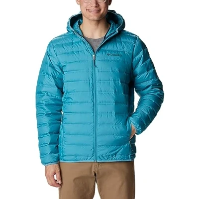 Afbeelding van Columbia Lake 22™ Down Hooded Jacket Gewatteerde Donsjas met Capuchon Heren Maat XXL Lichtblauw