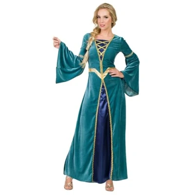 Afbeelding van Boland Kostuum Lady Margaret (XL) Volwassenen Jonkvrouw Middeleeuwen