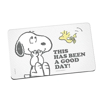 Afbeelding van Geda Labels Snoopy Good Day ontbijtplank