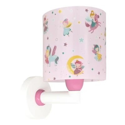 Afbeelding van Dalber Fairy Dreams wandlamp met stekker, meerkleurig, E27