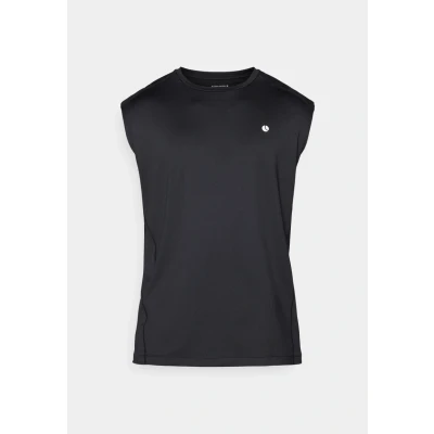 Afbeelding van Björn Borg ACE Panel TANK Top, Heren, Maat: Large, Black beauty