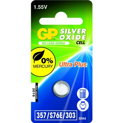 Image de Piles bouton GP Batteries Argent D357 / sr44