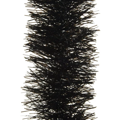 Afbeelding van Guirlande lametta d10h270 cm zwart Everlands