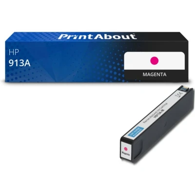 Afbeelding van Huismerk HP 913A (F6T78AE) Inktcartridge Magenta