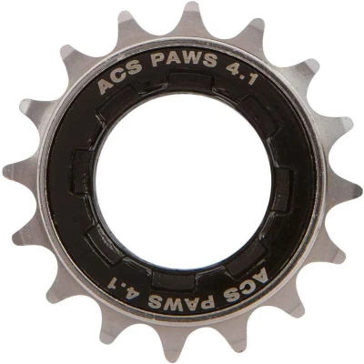 Afbeelding van Acs Freewheel 16t 1/2 X 3/32 Inch Zwart/grijs