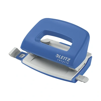 Image de Leitz NeXXt Recycle mini perforatrice 2 trous (10 feuilles) bleu