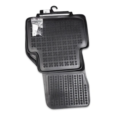 Afbeelding van REZAW PLAST 200119 Vloermatset Rubber voor en achter 4 Zwart Op maat gemaakt VOLKSWAGEN: Passat B8 Variant, Saloon