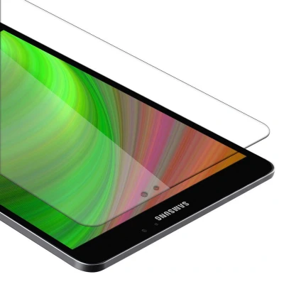 Afbeelding van Cadorabo Screenprotector geschikt voor Samsung Galaxy Tab S3 (9.7 inch) in KRISTALHELDER Gehard (Tempered) display Film beschermglas 9H hardheid met 3D Touch
