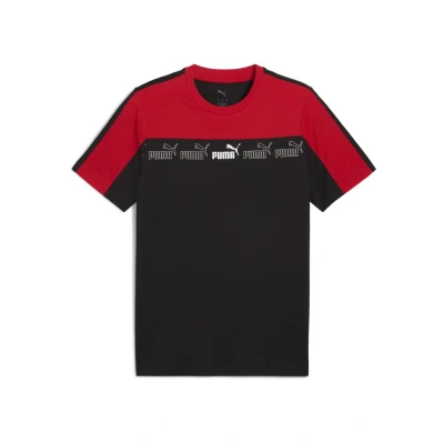 Afbeelding van Puma Around THE Block Tshirt print, Heren, Maat: Large, For all time red