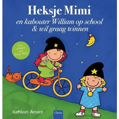 Afbeelding van Heksje Mimi en kabouter William op school wil graag winnen