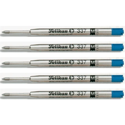 Afbeelding van Pelikan balpenvulling 337 medium Blauw, 5 stuks