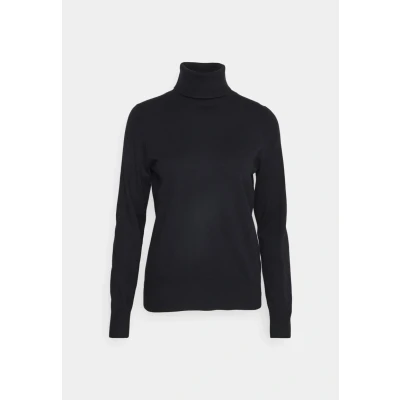 Afbeelding van s.Oliver Rollkragen Trui, Dames, Maat: 36, Dark blue