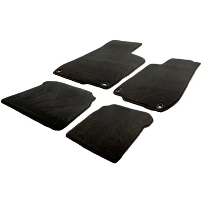 Afbeelding van AutoStyle TM BY506V Vloermatset Velours 4 zwart