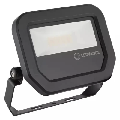 Afbeelding van Ledvance 10W LED Bouwlamp 230V Zwart 4000K Neutraalwit