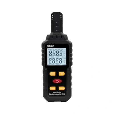Afbeelding van Mcbazel 3 in 1 digitale EMF meter, elektromagnetische stralingstester, stralingsdetector, thermometer tester