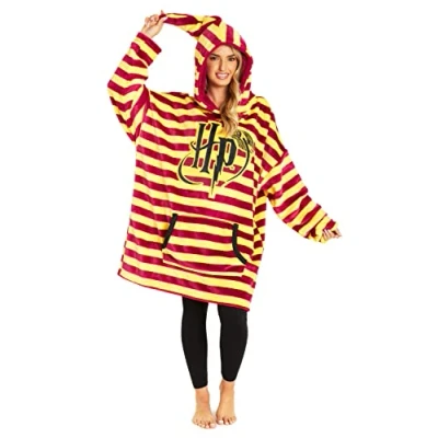 Afbeelding van Harry Potter Dameshoodies, oversized deken, hoodie Merchandise, Rood, one size