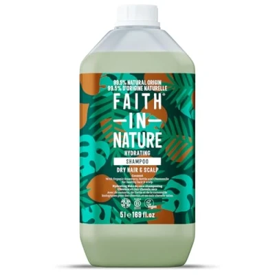 Afbeelding van Faith In Nature Coconut Shampoo Navulling 5LT