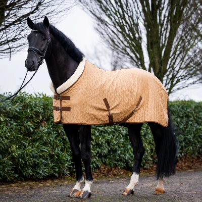 Image de HB Showtime Couverture de Concours Velvet Spring Dark Beige 125/175