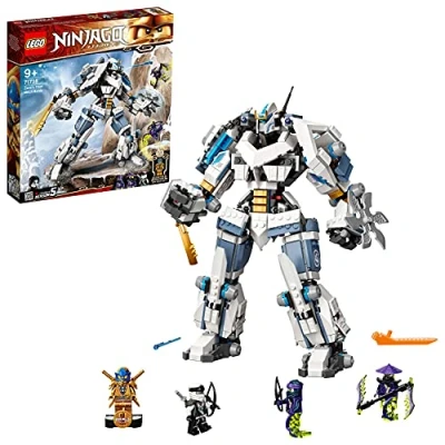 Afbeelding van LEGO NINJAGO Legacy Zane’s Titanium Mecha Duel 71738
