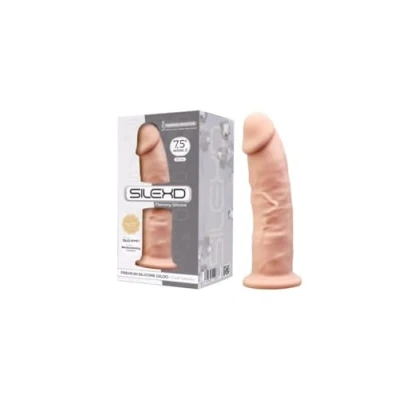 Afbeelding van SILEXD Dual Density siliconen beige dildo 19.2 cm