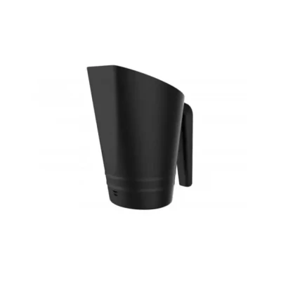 Afbeelding van EDA Jura Montania pelletschep 1 l voor 700 g pellets zwart, 11,8 x 15,8 18,2 cm