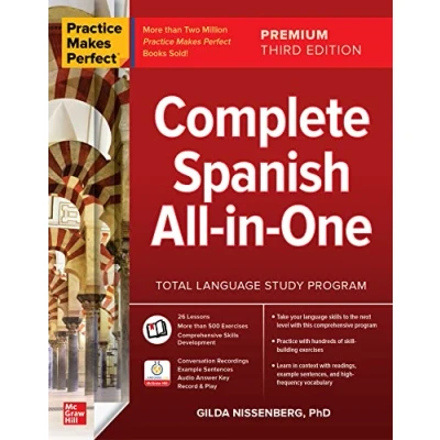 Afbeelding van Practice Makes Perfect: Complete Spanish All in One, Premium Third Edition