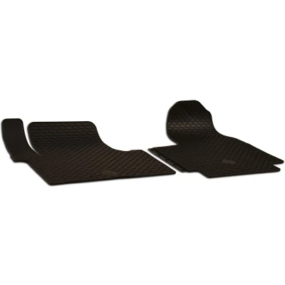 Afbeelding van WALSER 50787 Vloermatset Rubber Voor 2 Zwart Op maat gemaakt RENAULT: TRAFIC 3, 3 Pritsche/Fahrgestell, OPEL: Vivaro B Van