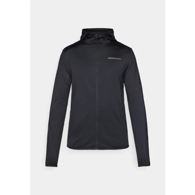 Afbeelding van Peak Performance Light ZIP HOOD Fleecejas, Heren, Maat: Small, Black