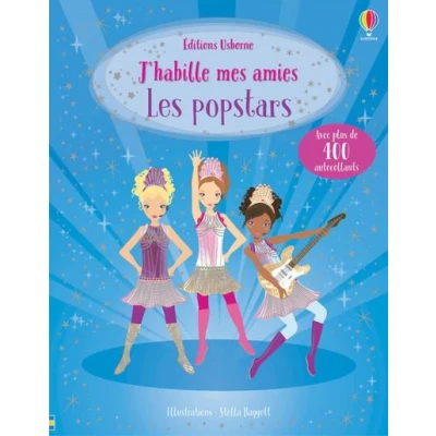Image de J&#039;habille mes amies Les popstars Dès 5 ans