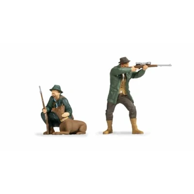 Afbeelding van NOCH 17332 G Jagers figuren Geverfd