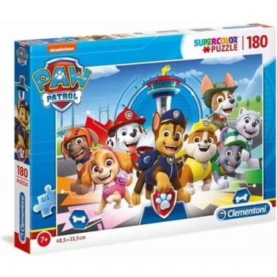 Image de Clementoni Puzzle Pat&#039;Patrouille 180 Pieces Pour Enfant De 7 Ans Et Plus Fabriqué En Italie