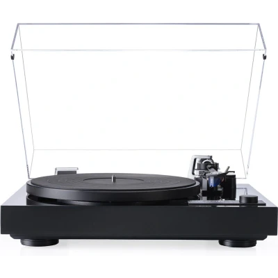 Afbeelding van Dual CS 618Q Manuele hifi draaitafel Hoogglans zwart