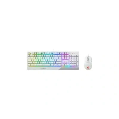 Image de Ensemble clavier et souris MSI Vigor GK30 Combo Blanc