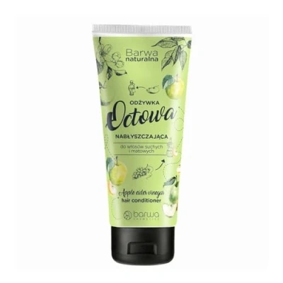 Afbeelding van Natuurlijke Azijn Glans Conditioner voor droog en dof haar 200ml