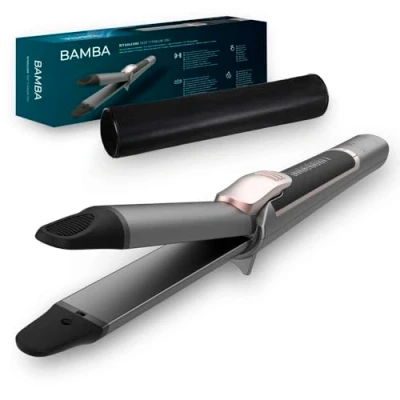 Afbeelding van Stijltang Cecotec Bamba RitualCare 1000 Titanium 2 en 1 in Zwart/Roze 50 W