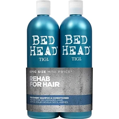Image de Tigi Bed Head Urban Antidotes Recovery Shampooing 750 ml et après shampoing avec pompes