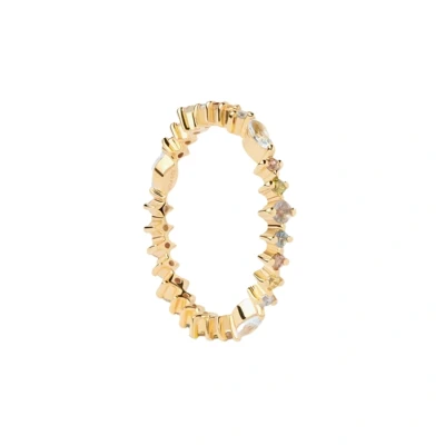Afbeelding van P D Paola Dames Ring goudkleurig