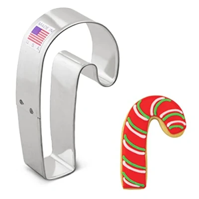 Afbeelding van Ann Clark Cookie Cutters Uitsteekvorm suikerstok 8,89 cm
