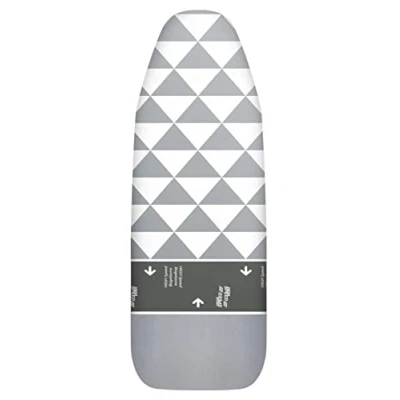 Afbeelding van arteneur Strijkplankhoes, 140 x 40 cm, voor stoomstrijkijzer, met elastische band, aantrekbaar, made in Germany high speed zone, Thermo Reflect, dik schuim en molton, maat XL