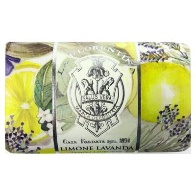 Afbeelding van La Florentina Luxe Handzeep Lemon Lavender