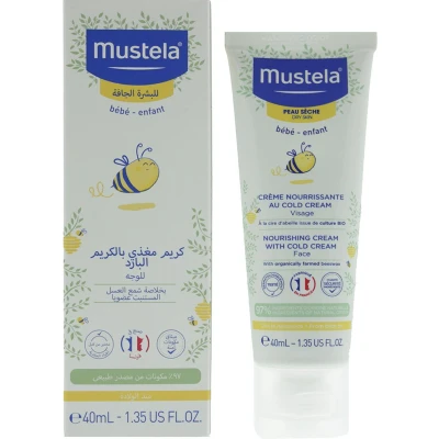 Afbeelding van Mustela Bebe Nourishing Cream With Cold 40ml Dry Skin
