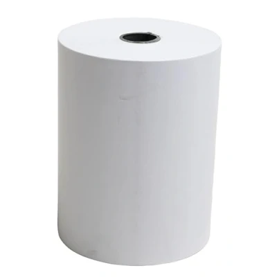 Afbeelding van Exacompta Réf. 40810E Paquet de 5 bobines pour tickets caisse 80x60mm 53m 1 pli thermique 48g/m2 Blanc