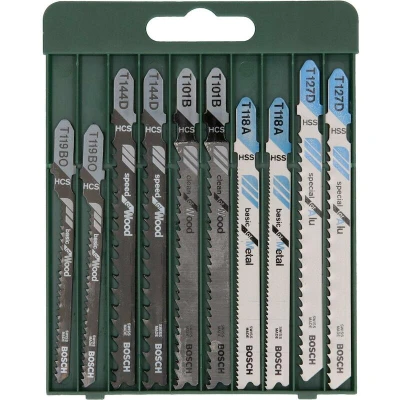 Afbeelding van Bosch Accessories Decoupeerzaagbladen 10 delig