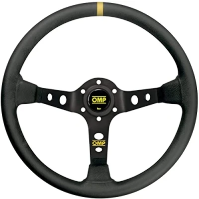 Afbeelding van Racing Steering Wheel OMP Black