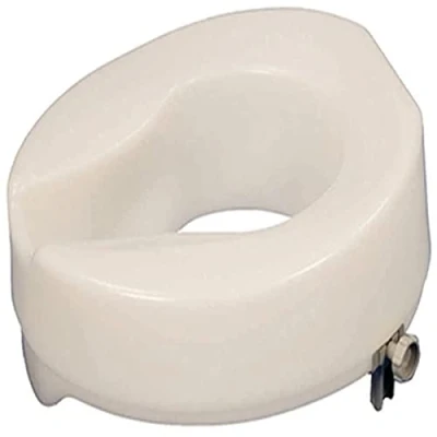 Afbeelding van Aidapt toiletverhoger wit 15 cm hoog