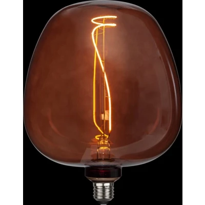 Afbeelding van E27 Design Bulb XXL Bruin Glas 1800K