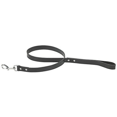 Afbeelding van CHAPUIS SELLERIE SLA036 Guinzaglio per cani Similpelle nero Larghezza 20 mm Lunghezza 1 M Misura
