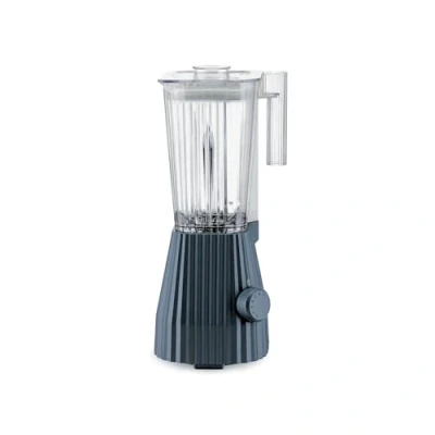 Afbeelding van Alessi Blender Plissé 5 snelheden + turbostand grijs Michele de Lucchi 1.5 liter MDL09 G