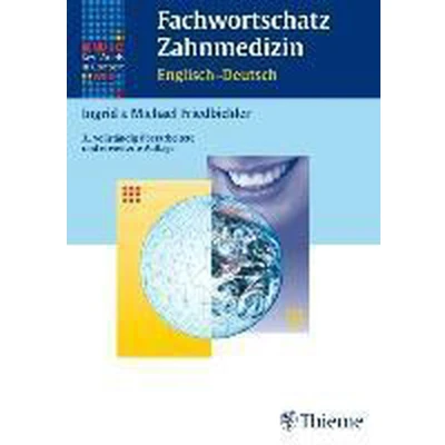 Afbeelding van Fachwortschatz Zahnmedizin Englisch Deutsch